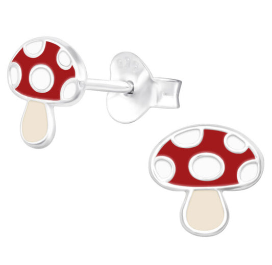 Mushroom Earrings